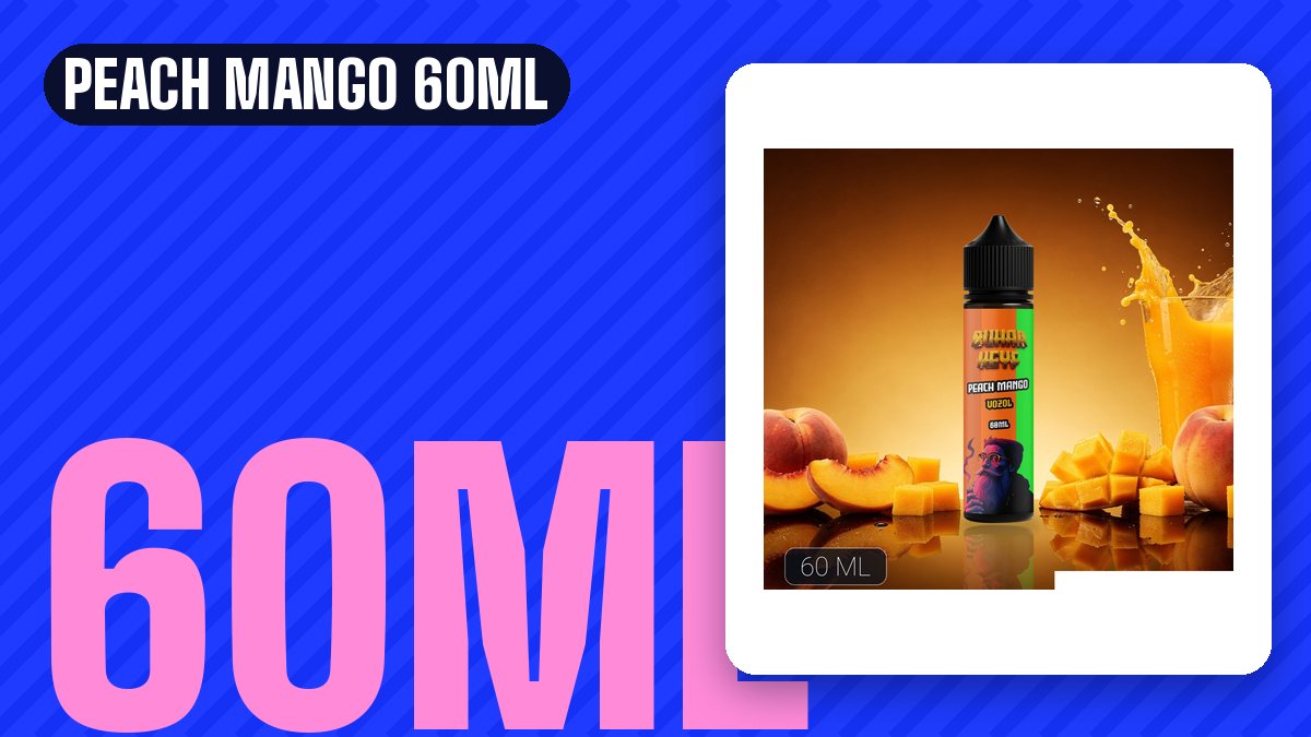 Vozol Peach Mango 60ML: 457 Siparişin Ardındaki Tropikal Gerçekler kapak görseli