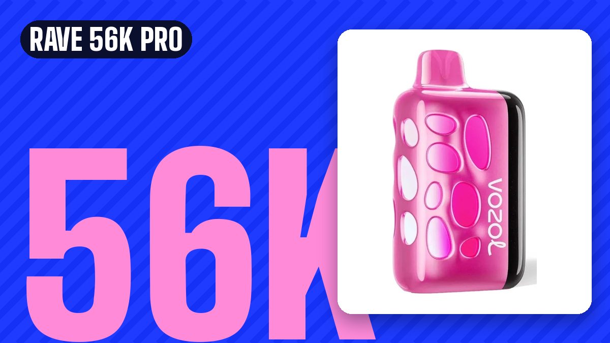 Vozol Rave 56K Pro İncelemesi: 56.000 Puff Kapasitesiyle Zirvede kapak görseli
